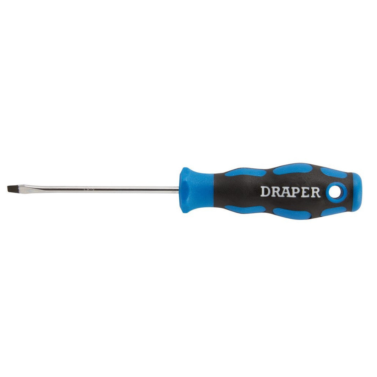 Draper Soft Grip Plain Slot Screwdriver, 3.2 x 75mm 48919