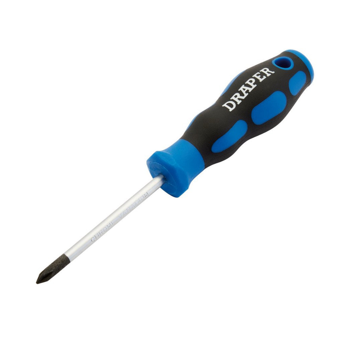 Draper Soft Grip Cross Slot Screwdriver, No.1 x 75mm 48931