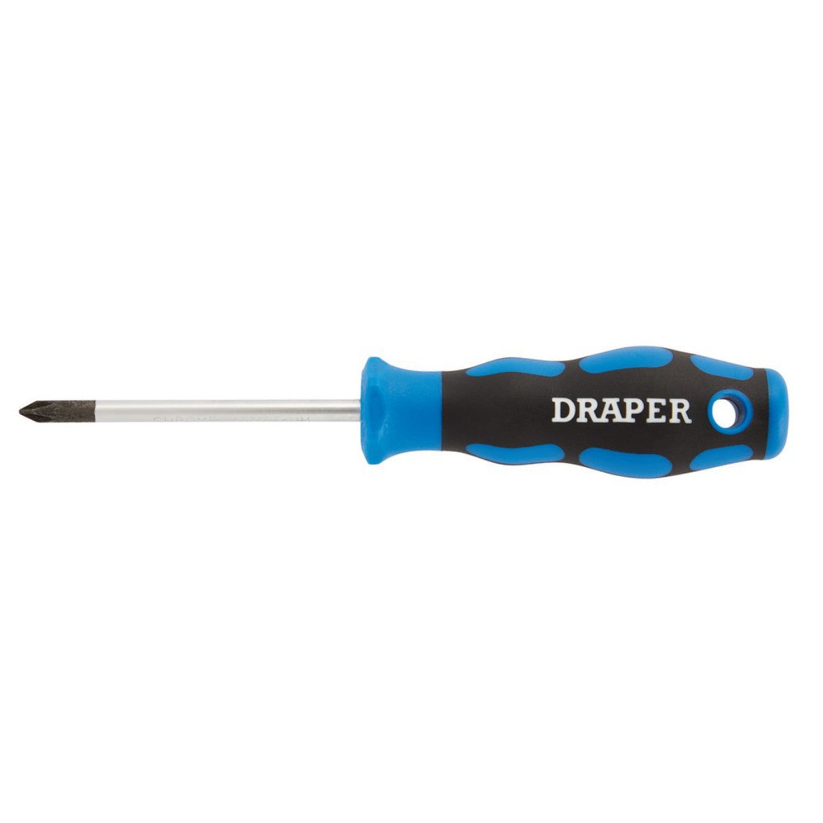 Draper Soft Grip Cross Slot Screwdriver, No.1 x 75mm 48931