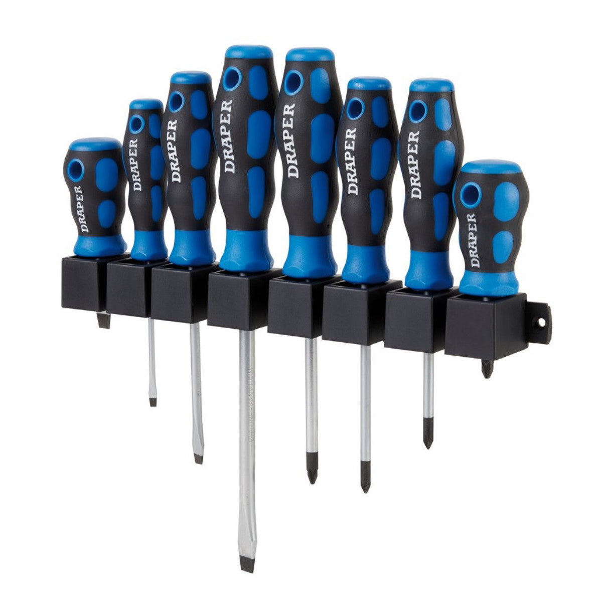 Draper Soft Grip Screwdriver Set (8 Piece) 48933