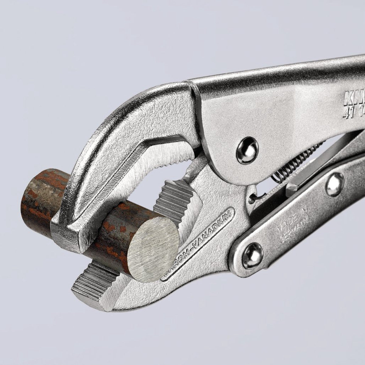 Knipex 41 14 250 Prism Jaw Self Grip Pliers, 250mm 49176