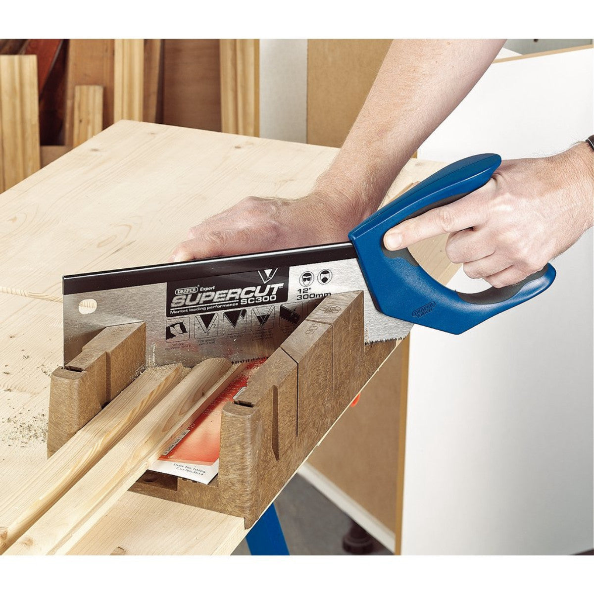 Draper Expert Supercut Soft Grip Hardpoint Tenon Saw, 300mm/12", 11tpi/12ppi 49280