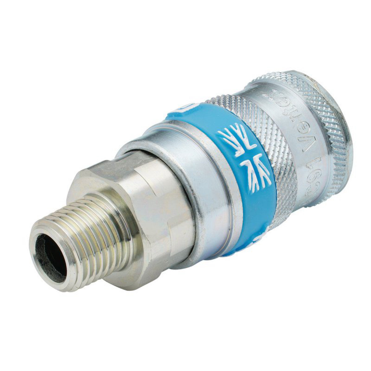 Draper 1/4" BSP Taper Male Thread Vertex Air Coupling 51402
