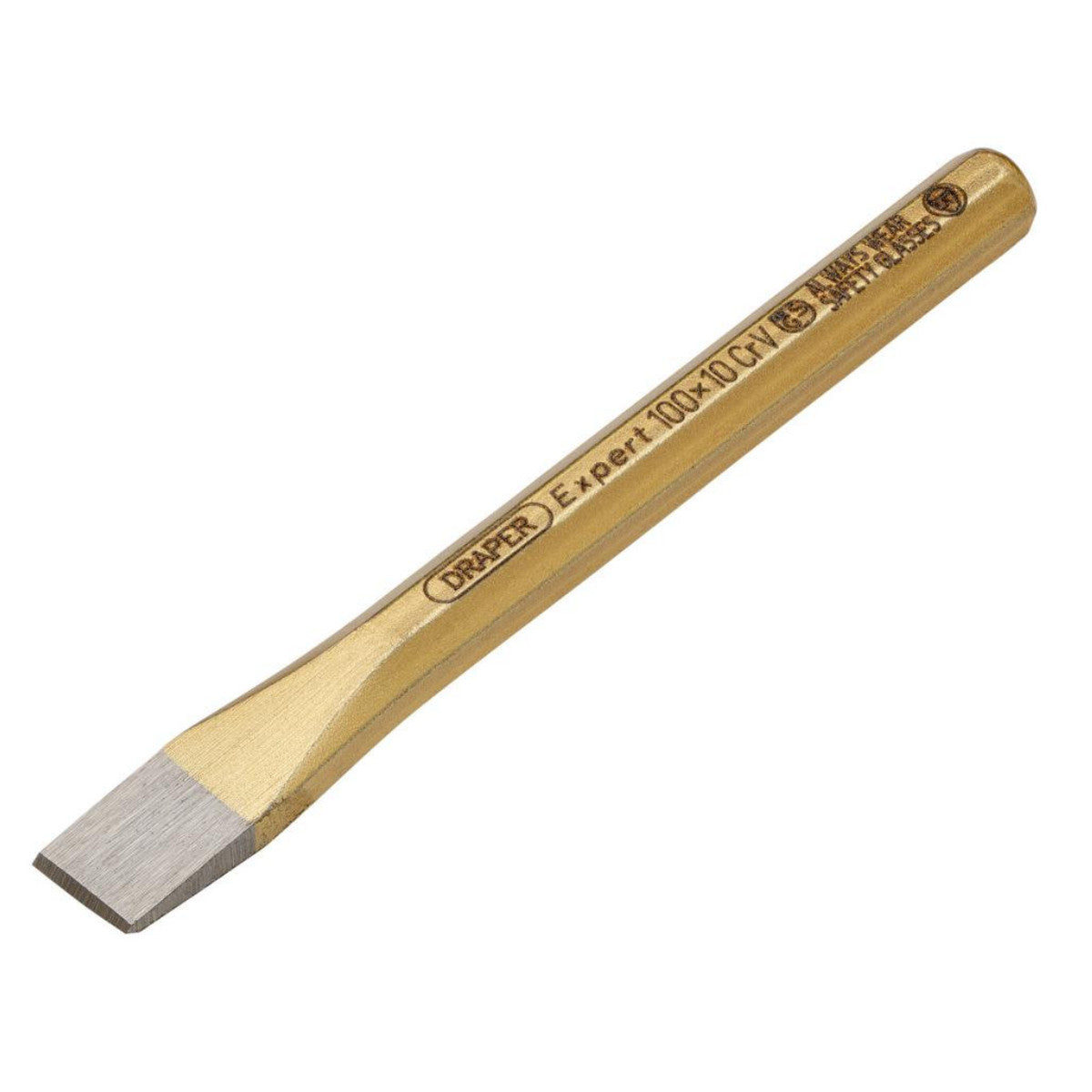 Draper Expert Octagonal Flat Cold Chisel, 10 x 100mm 51538