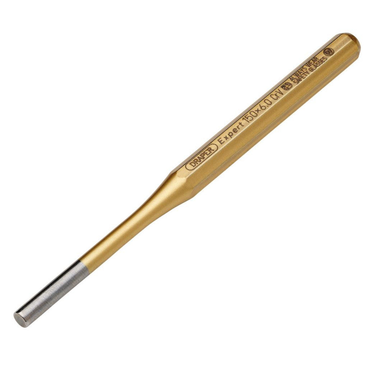 Draper Expert Octagonal Parallel Pin Punch, 6 x 150mm 51702
