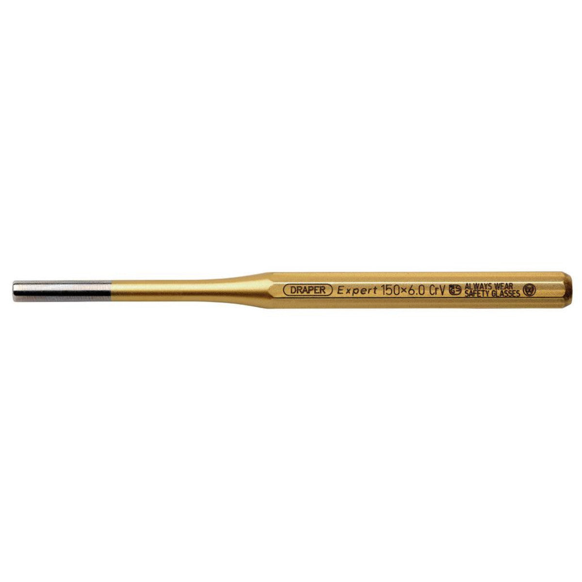 Draper Expert Octagonal Parallel Pin Punch, 6 x 150mm 51702