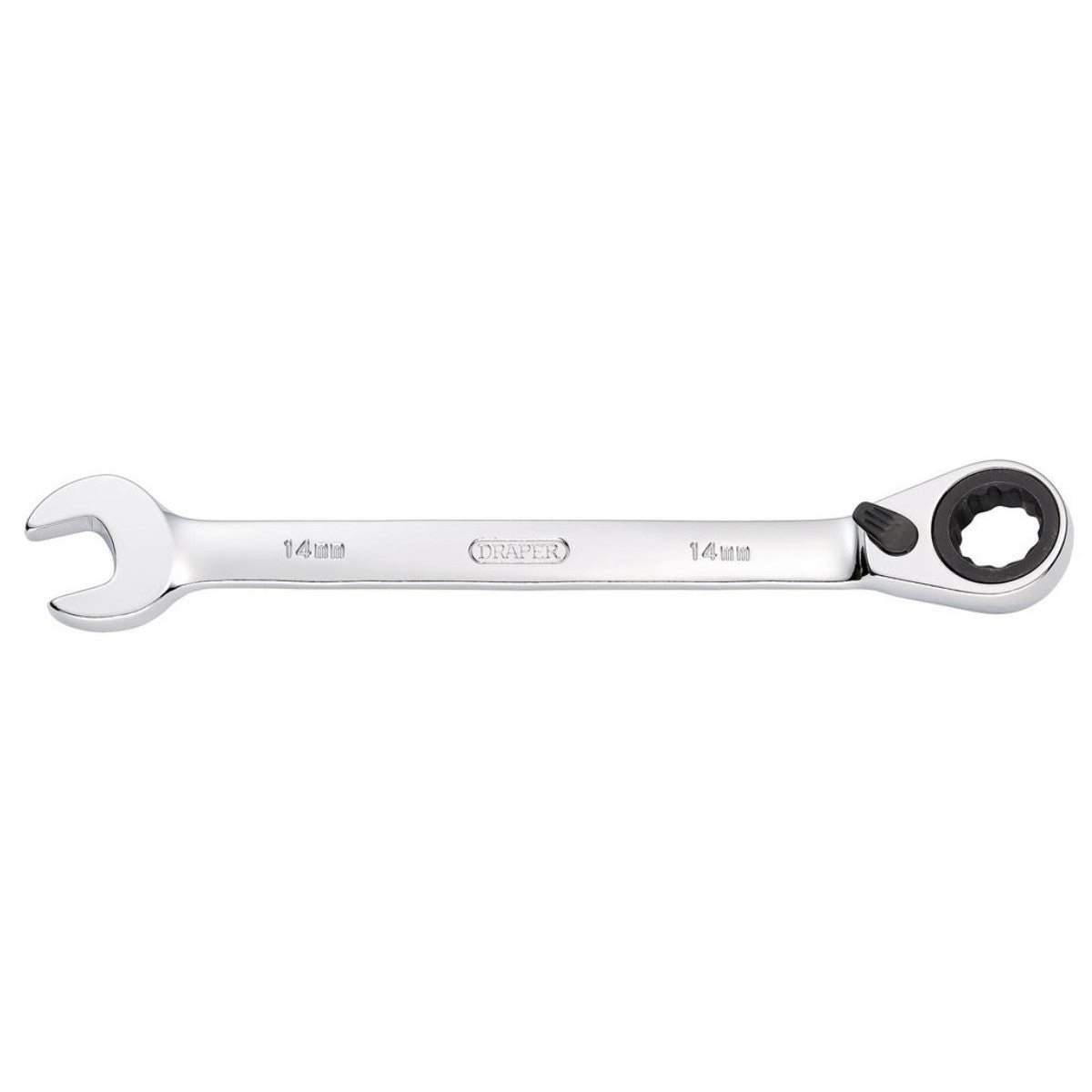 Draper HI-TORQ Metric Reversible Ratcheting Combination Spanner, 14mm 52002