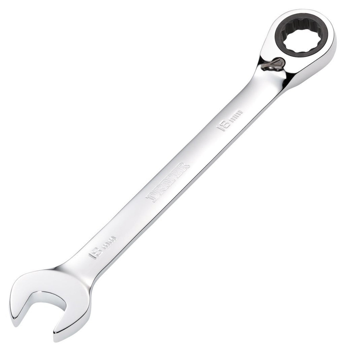 Draper HI-TORQ Metric Reversible Ratcheting Combination Spanner, 18mm 52006