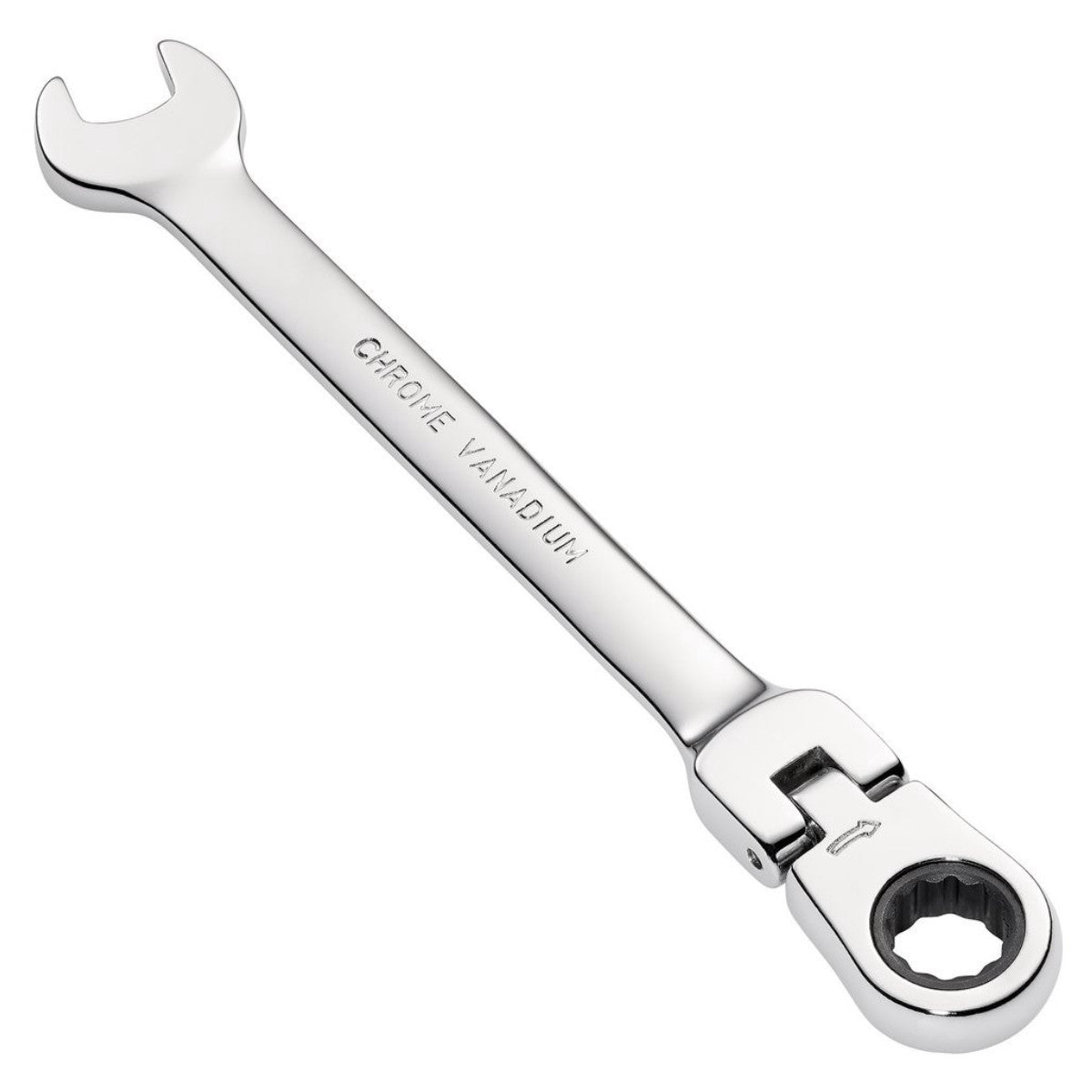 Draper HI-TORQ Metric Flexible Head Ratcheting Combination Spanner, 11mm 52012