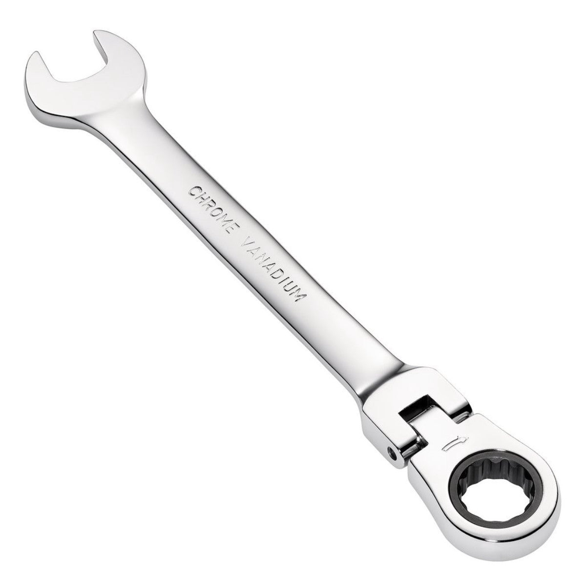Draper HI-TORQ Metric Flexible Head Ratcheting Combination Spanner, 18mm 52020