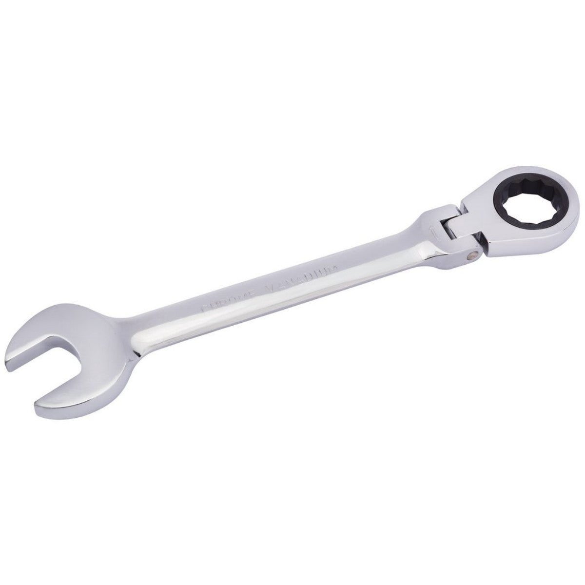 Draper HI-TORQ Metric Flexible Head Ratcheting Combination Spanner, 25mm 52026