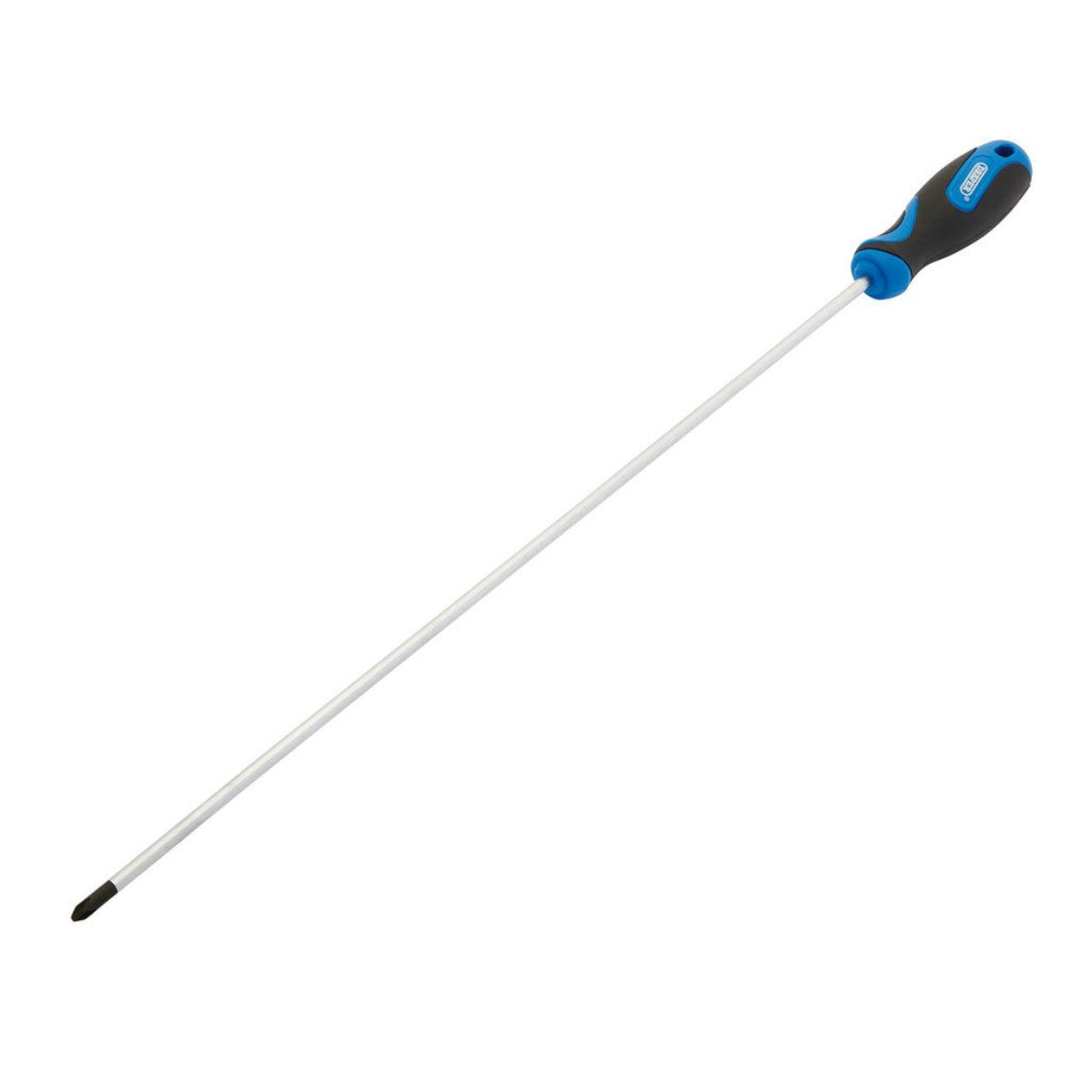 Draper Extra Long Reach Soft Grip Cross Slot Screwdriver, No.2 x 450mm 53502