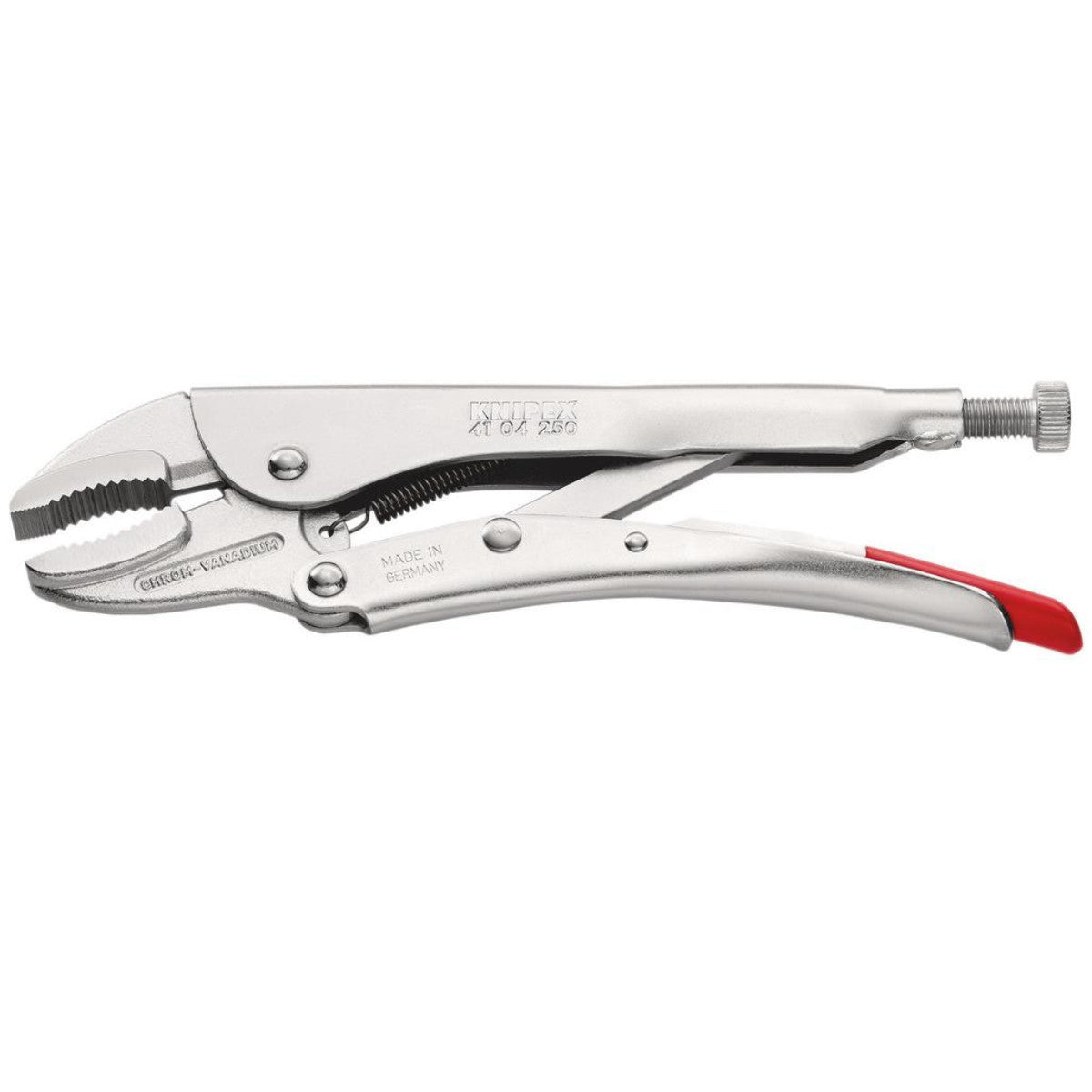 Knipex 41 04 250 Curved Jaw Self Grip Pliers, 250mm 54217