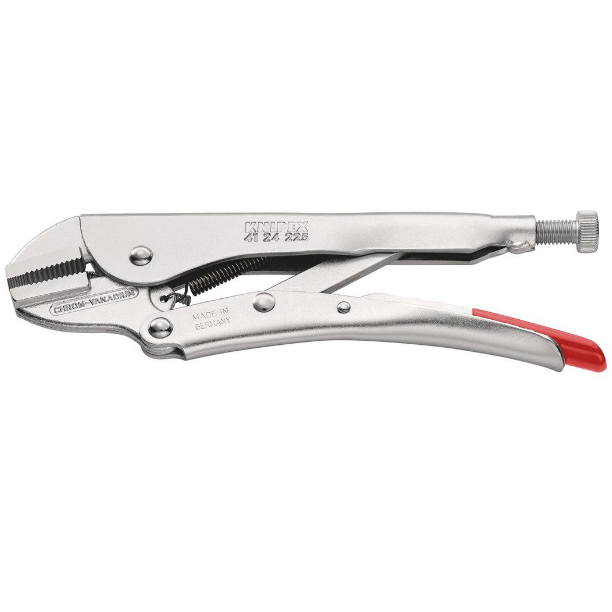 Knipex 41 24 225 Straight Jaw Self Grip Pliers, 225mm 54218