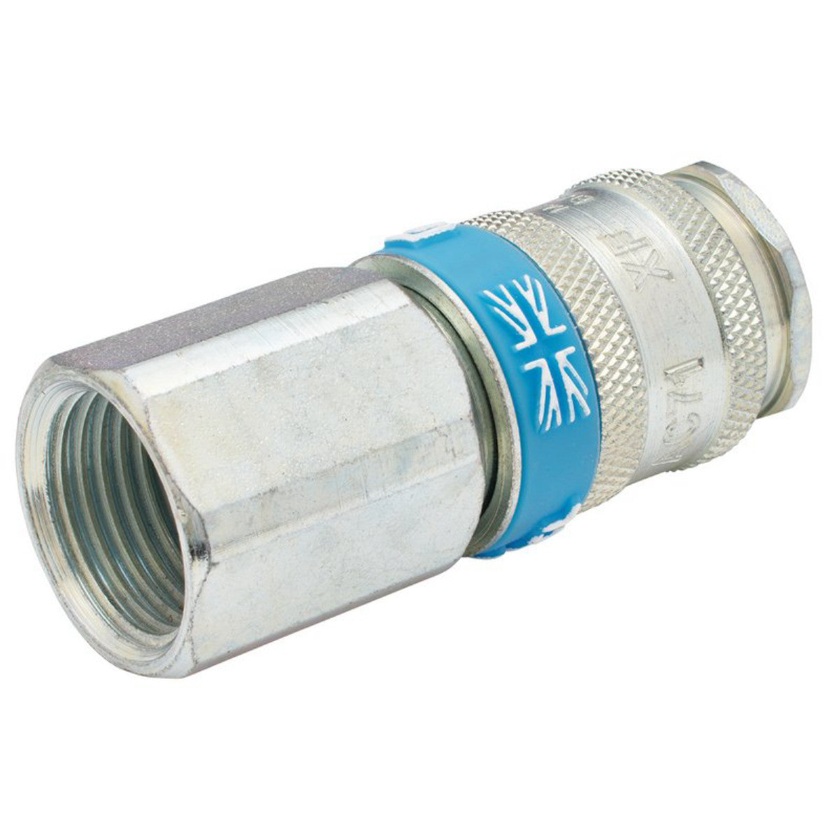 Draper 1/2" BSP Parallel Euro Coupling Female Thread (Sold Loose) 54409