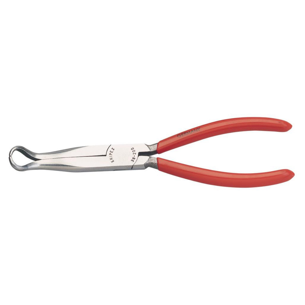 Knipex 38 91 200 200mm Mechanics Plier with 45° Grabber Jaws 54625