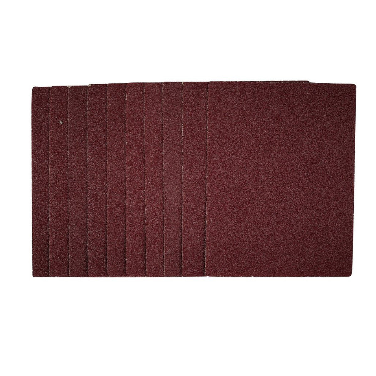 Draper 1/4 Sanding Sheets, 115 x 150mm, 40 Grit (Pack of 10) 54716