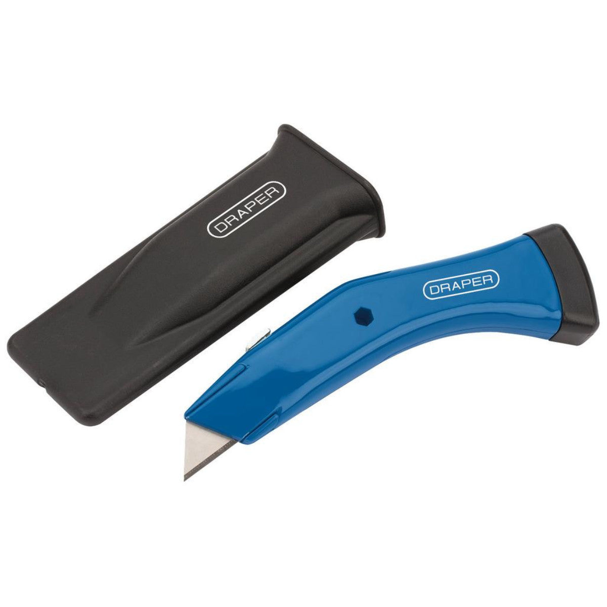 Draper Heavy Duty Retractable Trimming Knife with Quick Change Blade Facility 55059