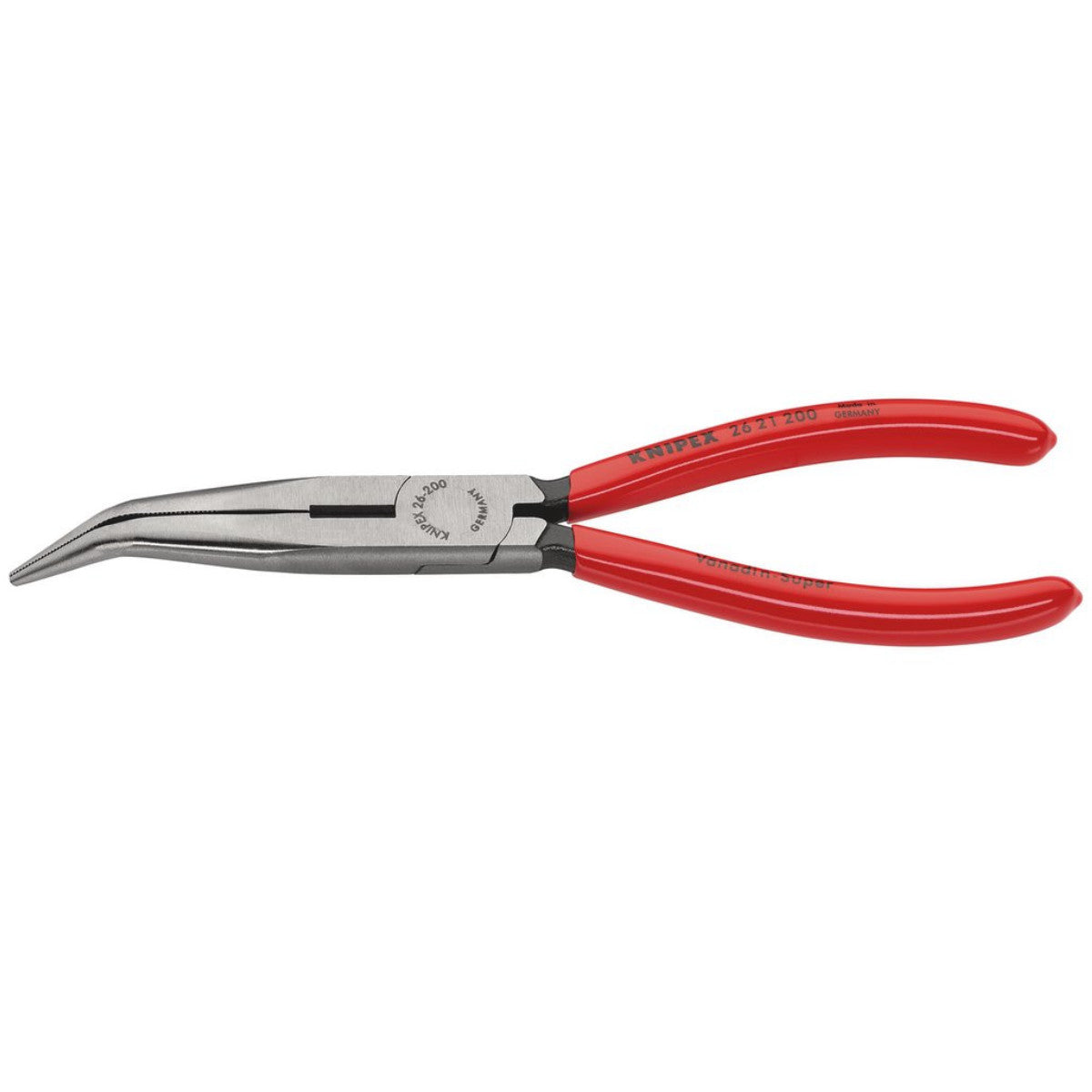 Knipex 26 21 200 SB Snipe Nose Side Cutting Pliers, 200mm 55598