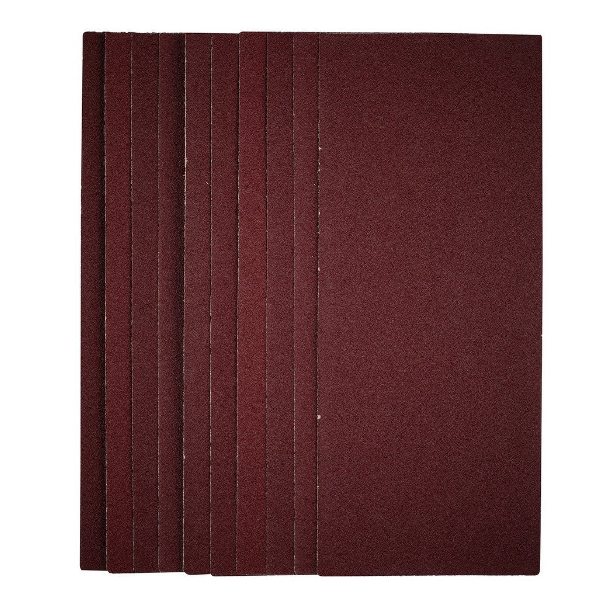 Draper 1/2 Sanding Sheets, 115 x 280mm, 80 Grit (Pack of 10) 56329