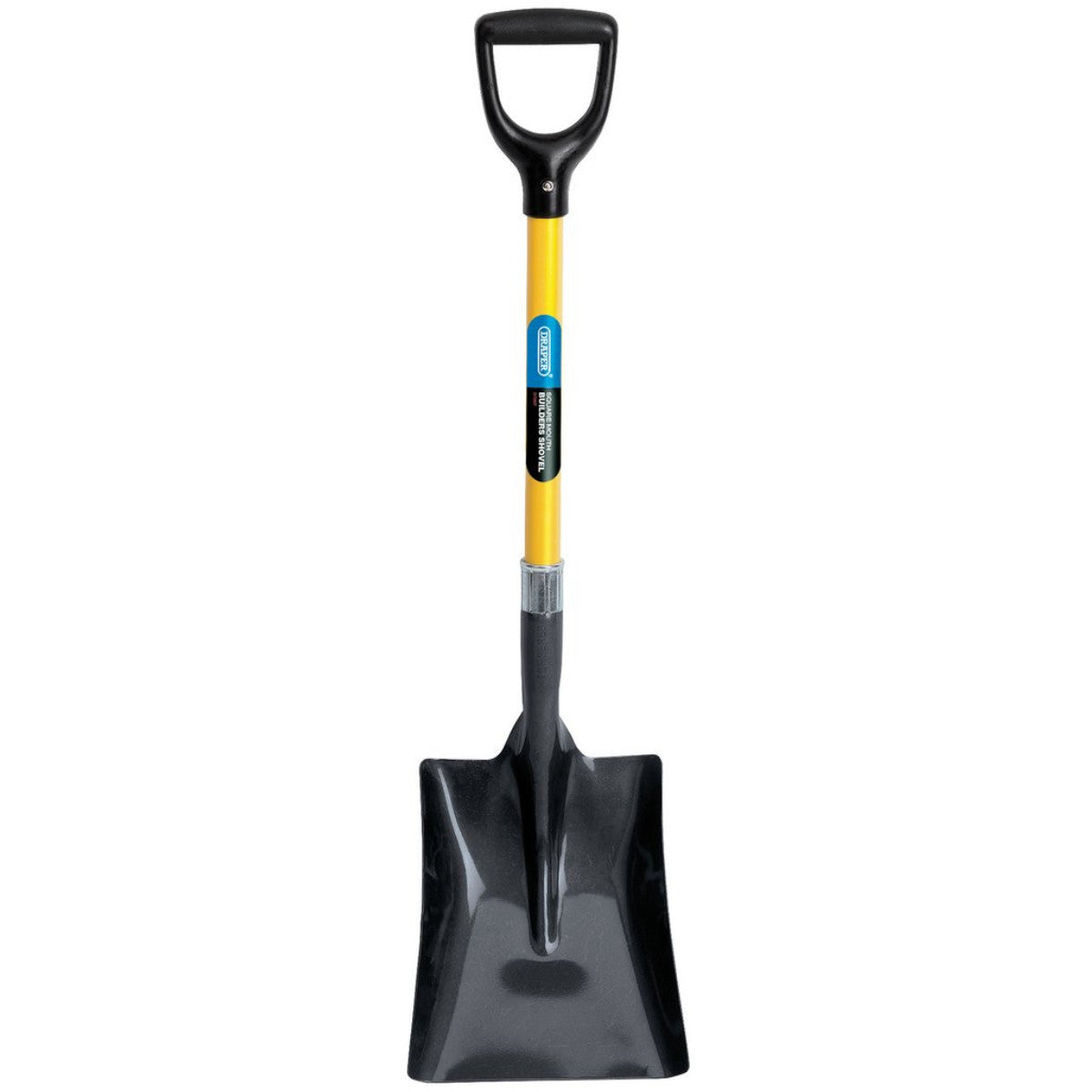 Draper Square Mouth Builders Shovel with Fibreglass Shaft 57567