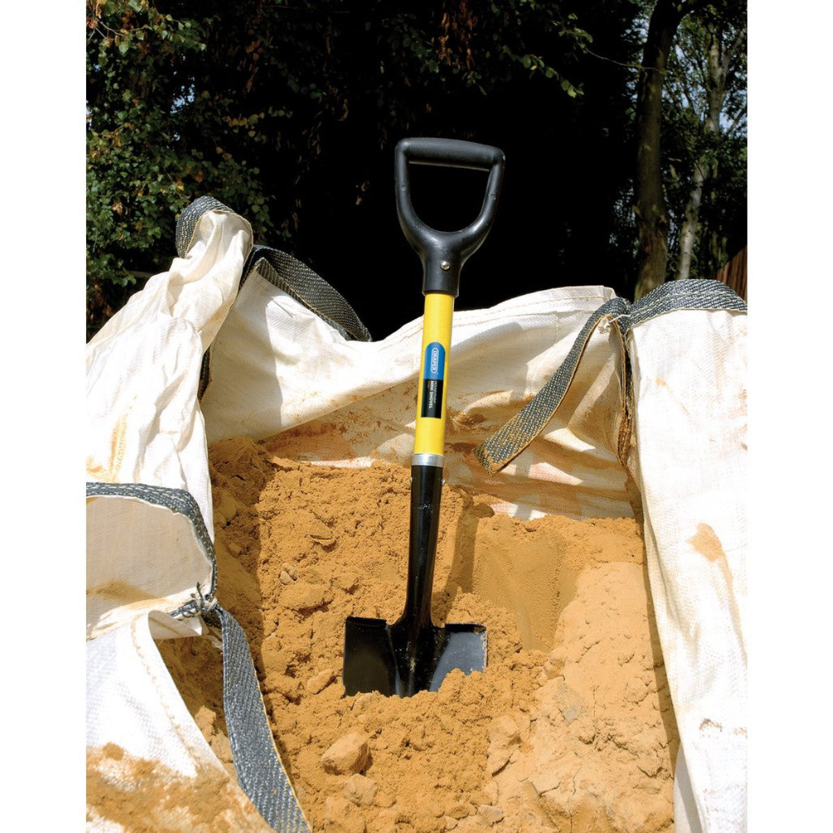 Draper Round Point Mini Builders Shovel with Fibreglass Shaft 57569