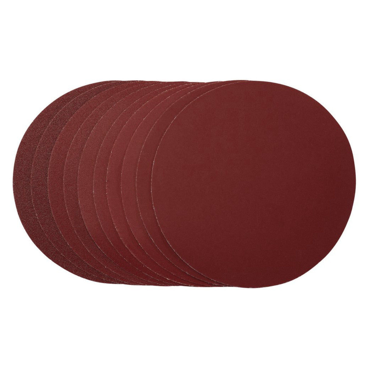 Draper Sanding Discs, 180mm, Hook & Loop, Assorted Grit, (Pack of 10) 58110