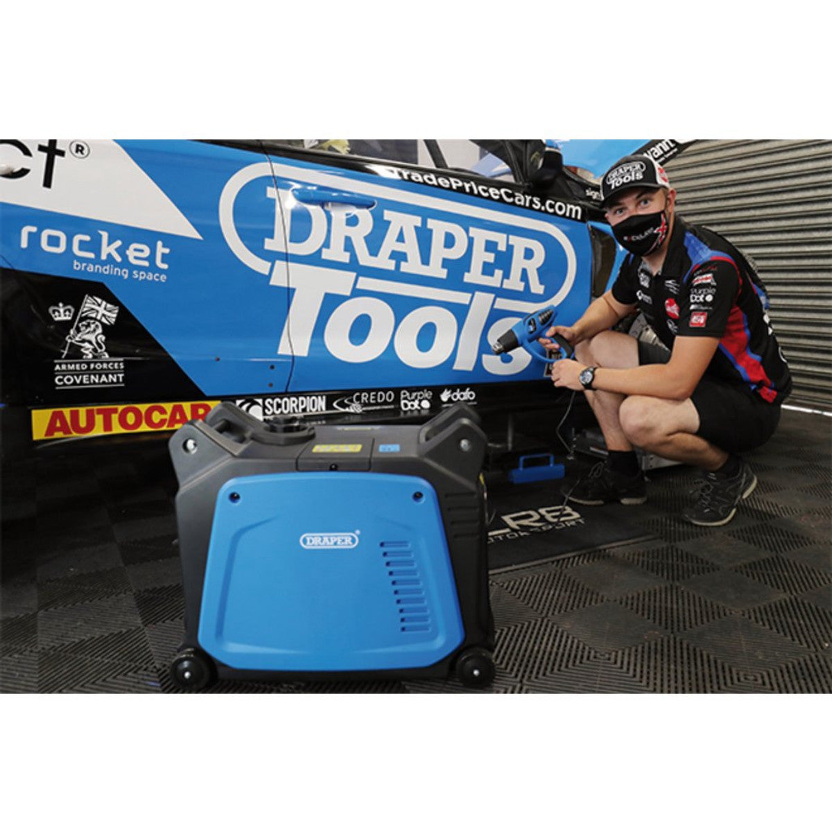 Draper 230V Draper Storm Force Heat Gun, 1800W 58329