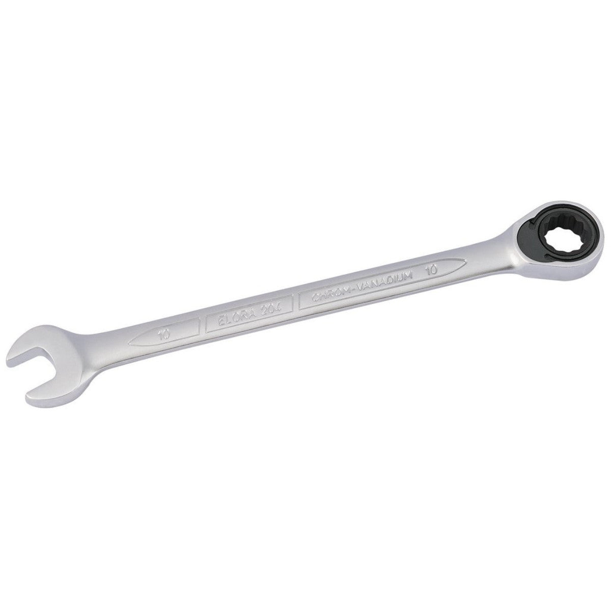 Elora Metric Ratcheting Combination Spanner, 10mm 58389