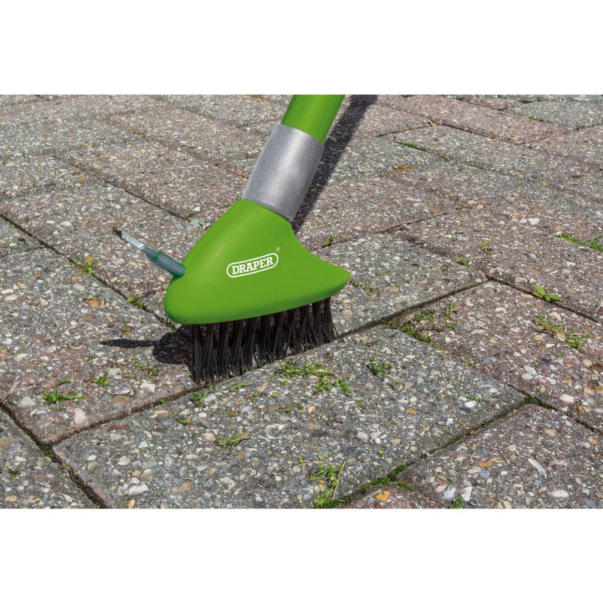 Draper Paving Brush Set with Twin Heads and Telescopic Handle 58683