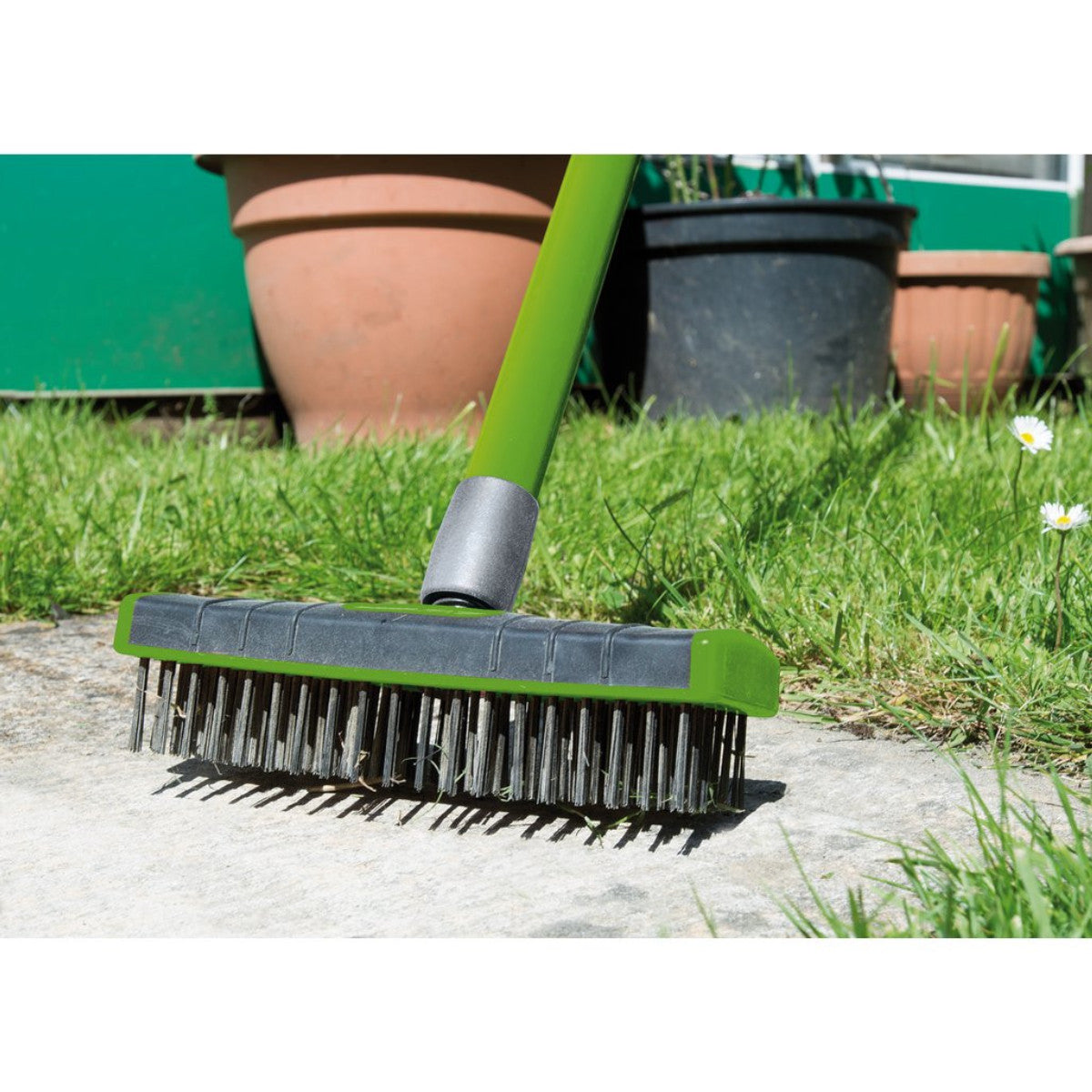 Draper Paving Brush Set with Twin Heads and Telescopic Handle 58683