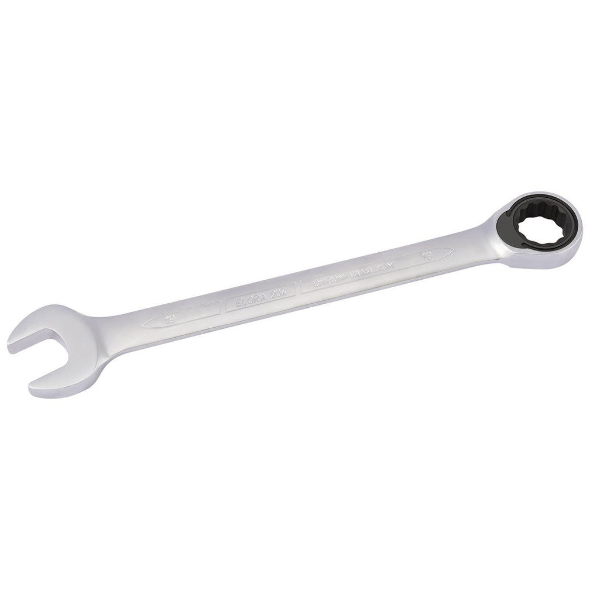 Elora Metric Ratcheting Combination Spanner, 19mm 58698