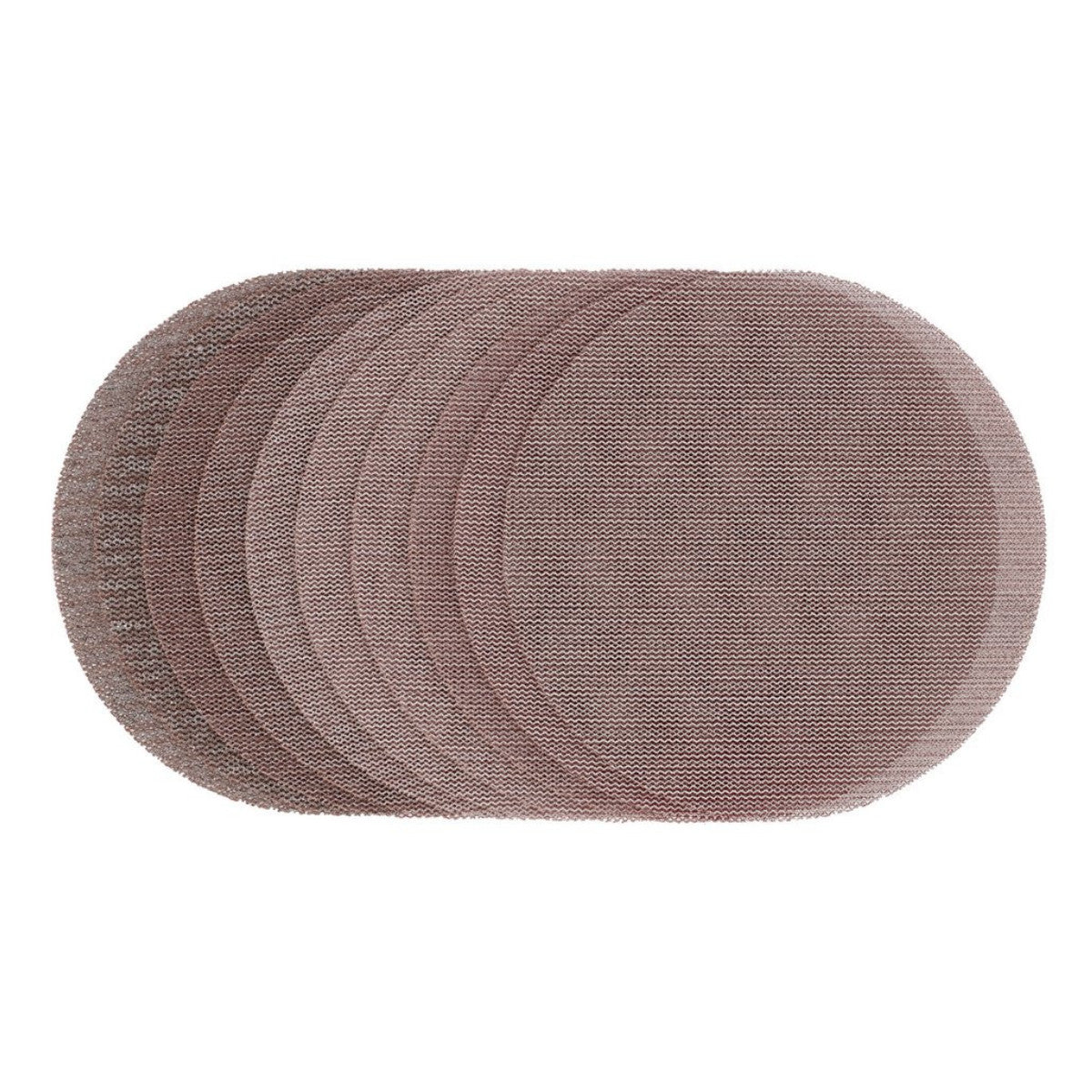 Draper Expert Quality Mesh Sanding Discs, 150mm, Assorted Grit - 80G, 120G, 180G, 240G (Pack of 10) 62989