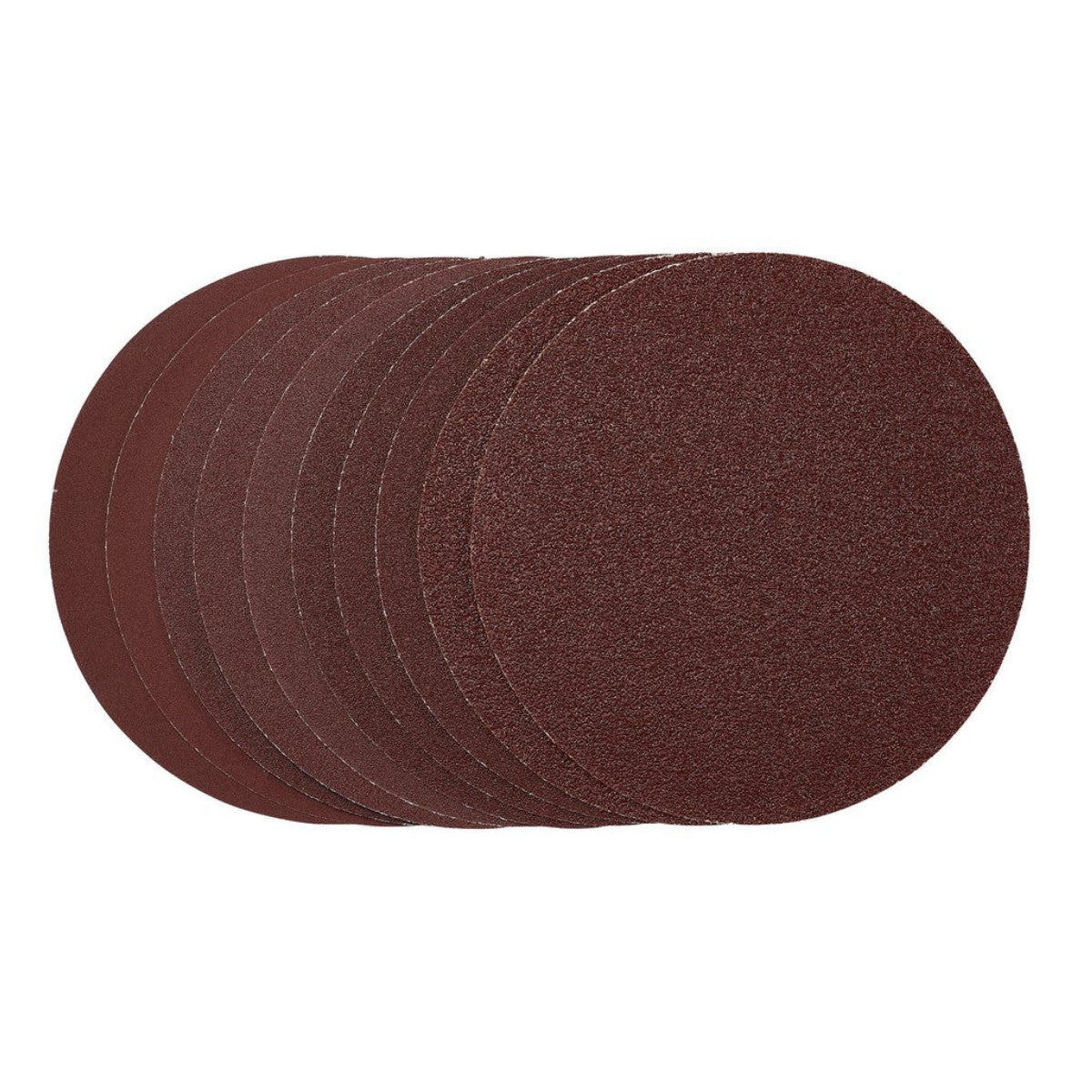 Draper Sanding Discs, 150mm, PSA, Assorted Grit, (Pack of 10) 63016