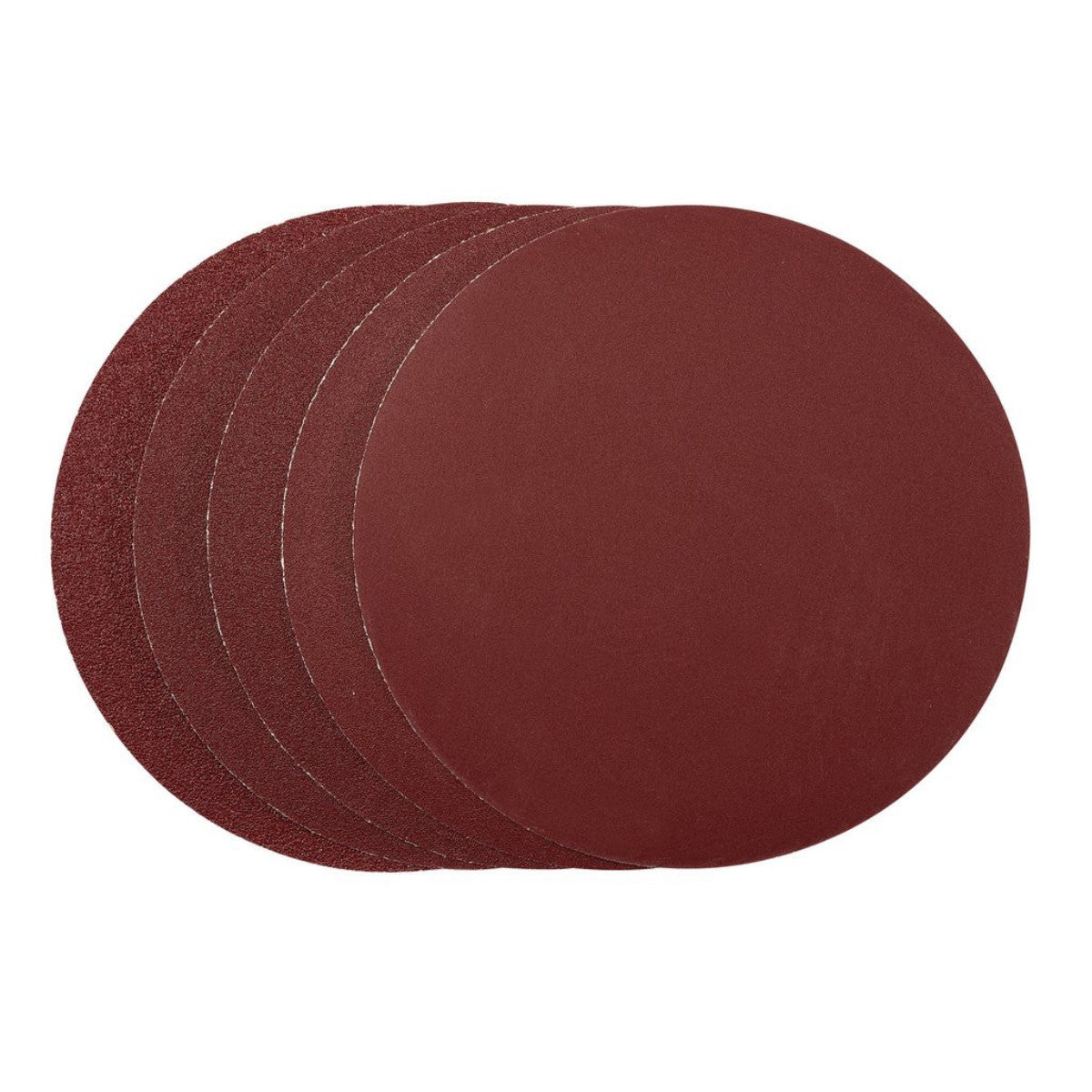 Draper Sanding Discs, 200mm, PSA, Assorted Grit, (Pack of 5) 63265