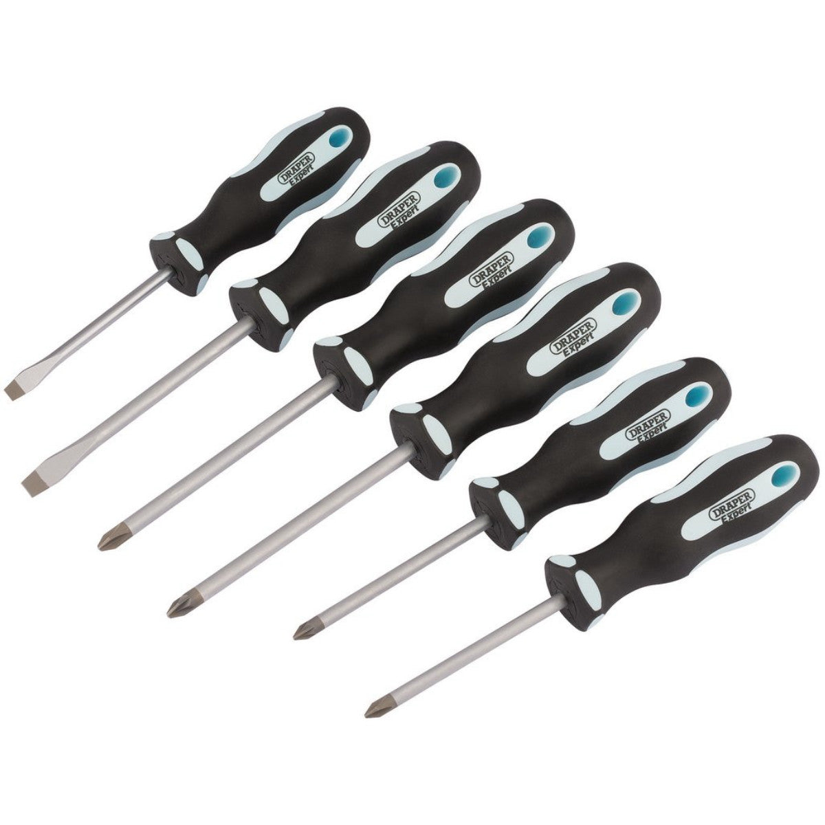 Draper Expert Soft Grip Screwdriver Set (6 Piece) 63588