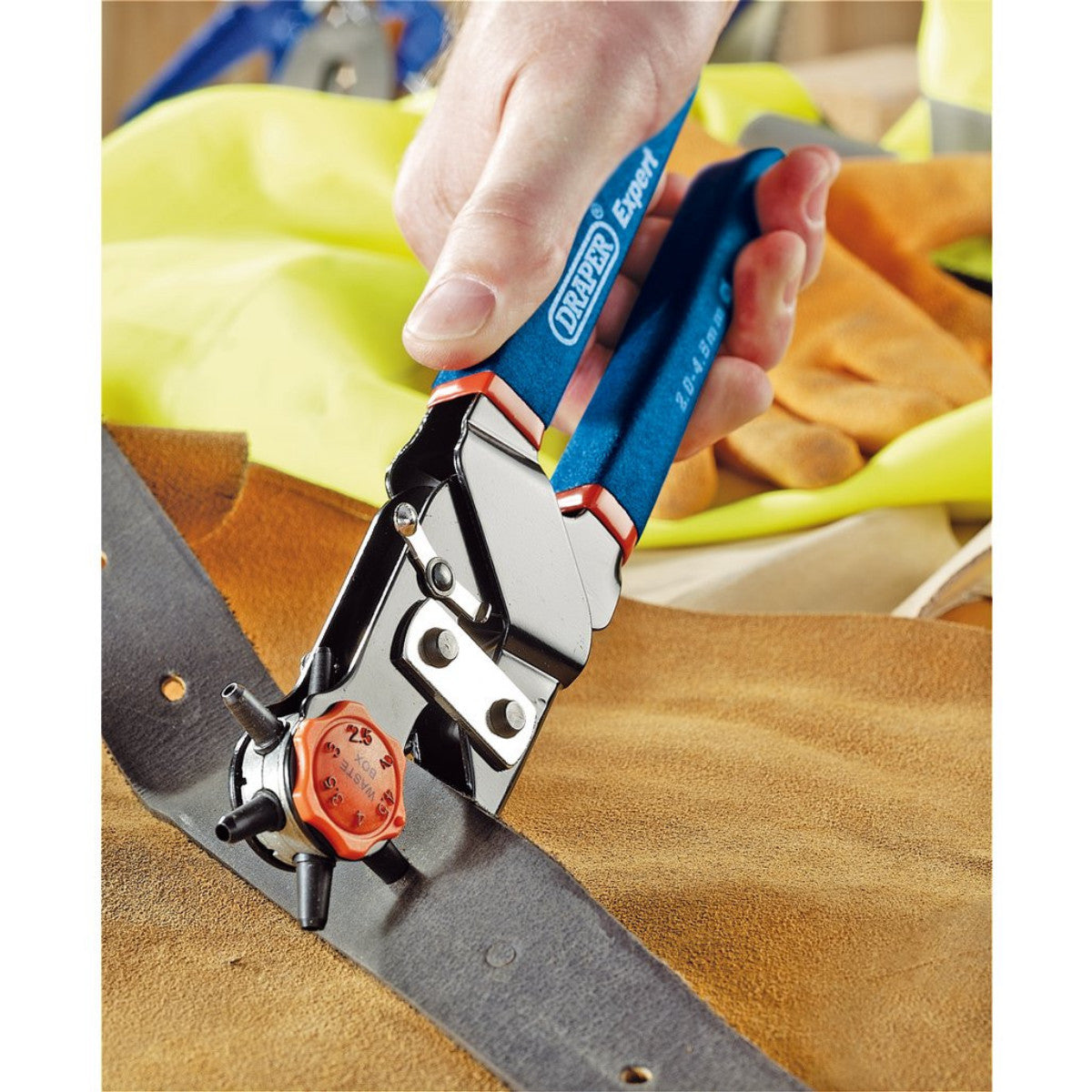 Draper Revolving Punch Plier, 2.0 - 4.5mm 63637