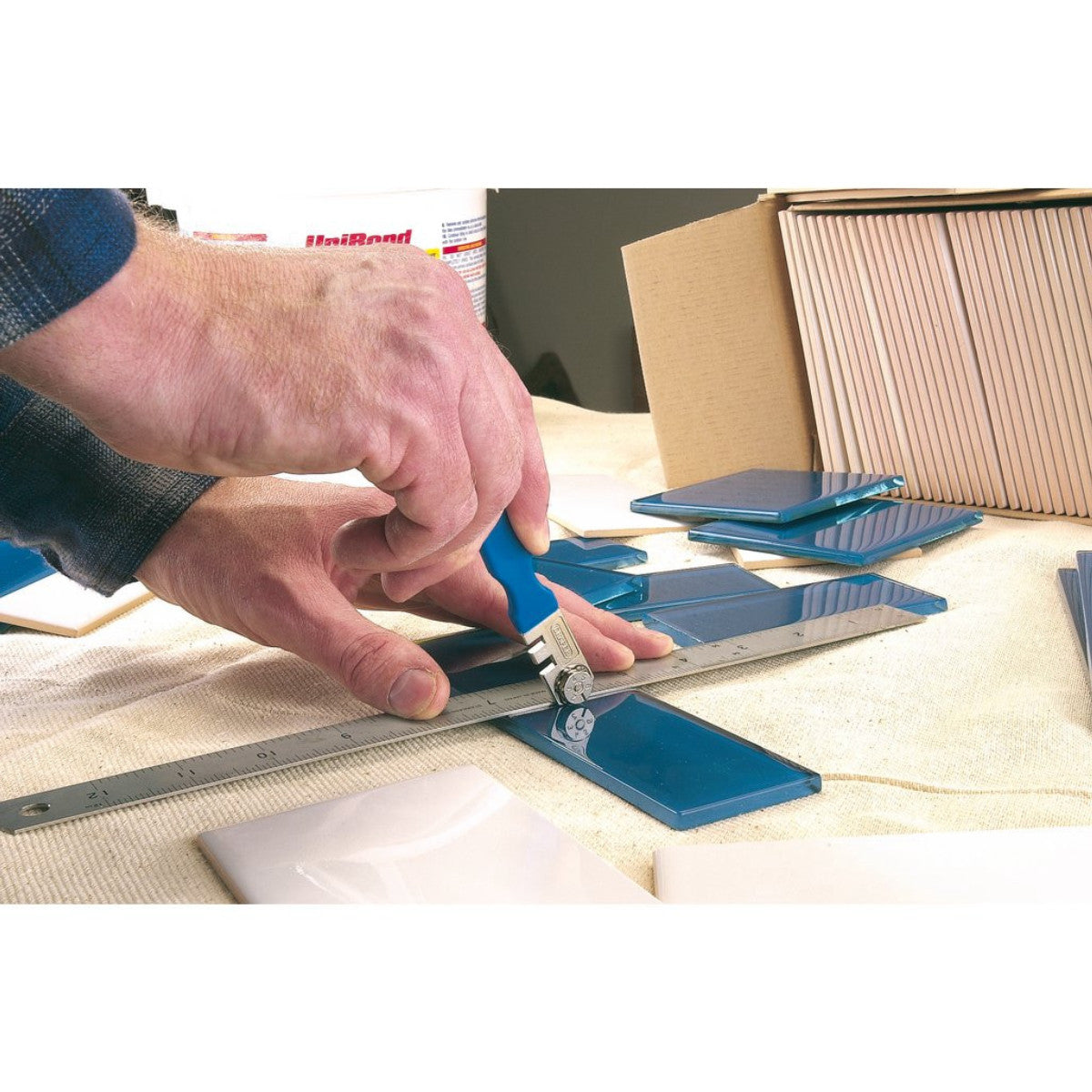 Draper 6 Wheel Pattern Glass Cutter, 125mm 63781