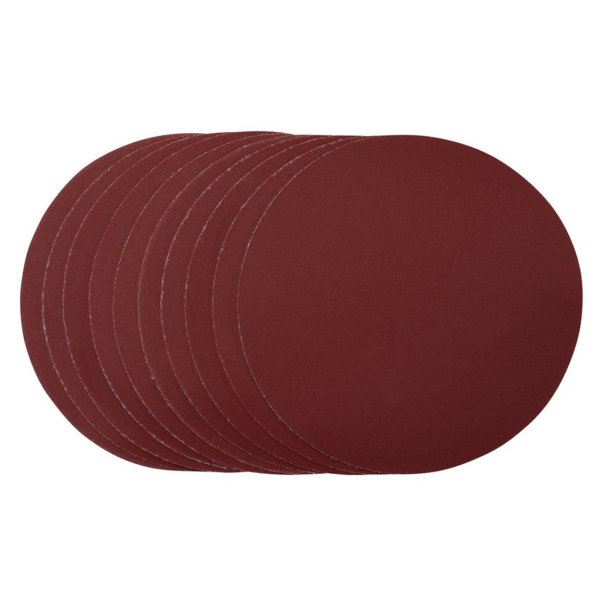 Draper Sanding Discs, 180mm, Hook & Loop, 400 Grit, (Pack of 10) 63797