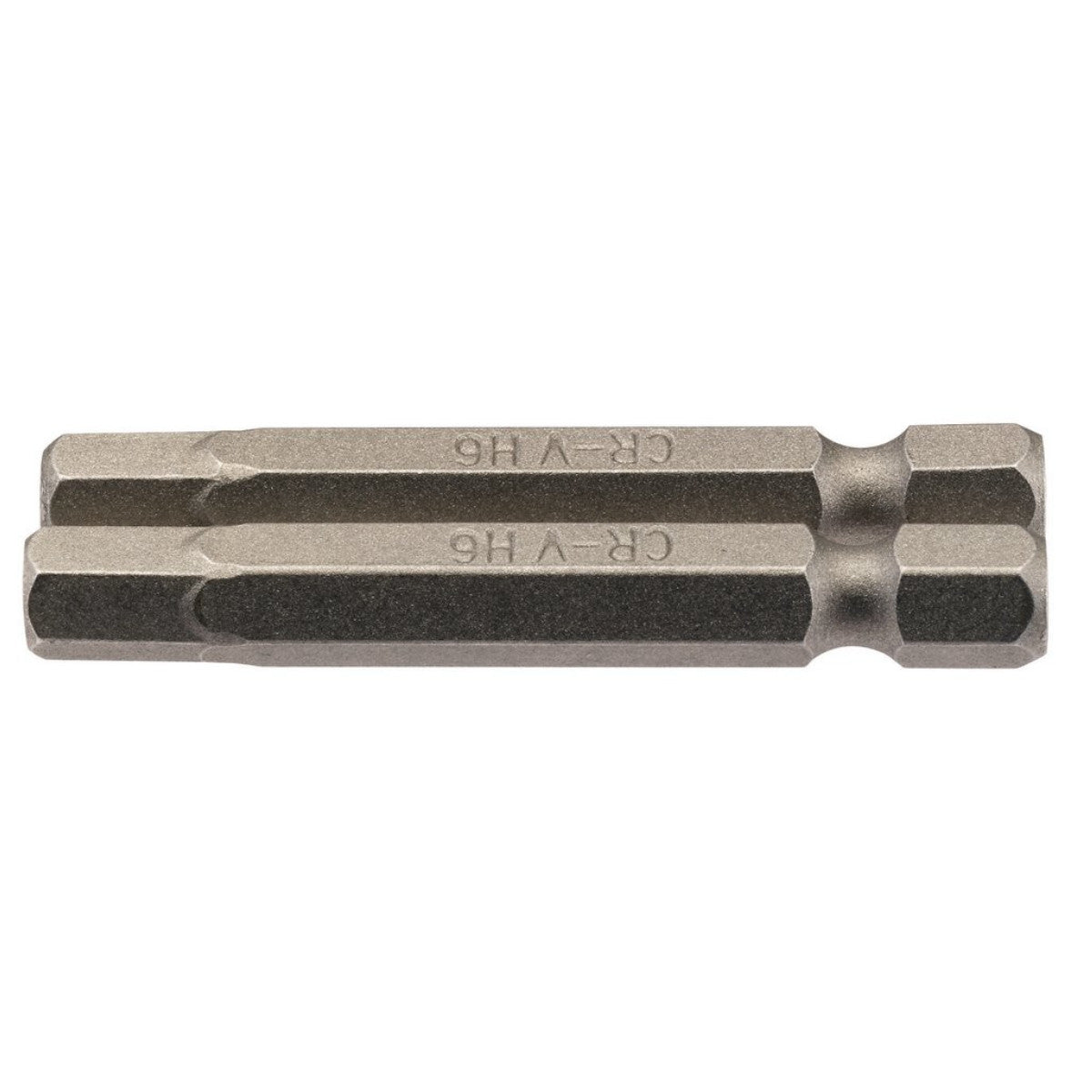 Draper Hexagonal Insert Bit, 6mm, 1/4" Hex, 50mm Long (Pack of 2) 64259