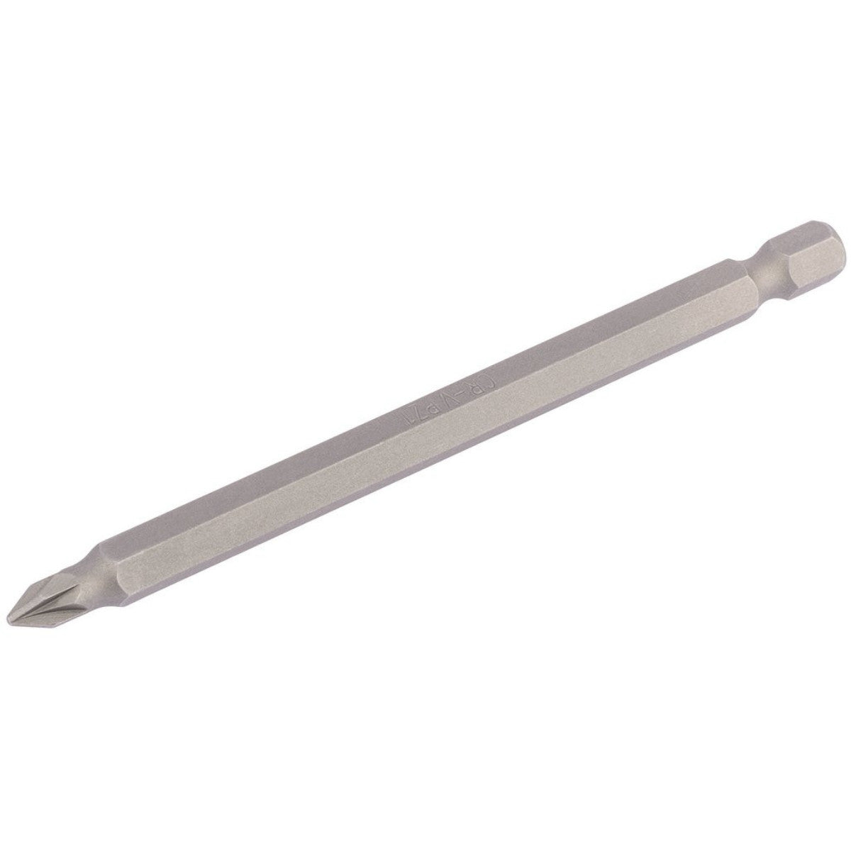 Draper PZ Type Insert Bit, 1/4" Hex, 100mm Long, No.1 (Pack of 1) 64361