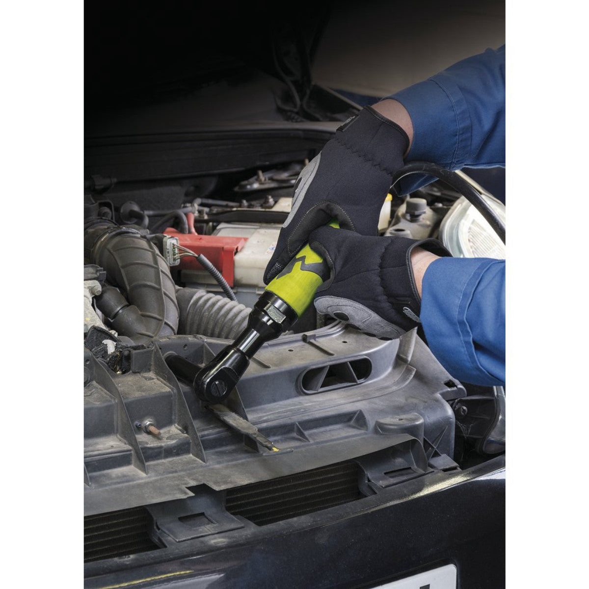 Draper Air Ratchet with Composite Body, 1/2" Sq. Dr. 65034