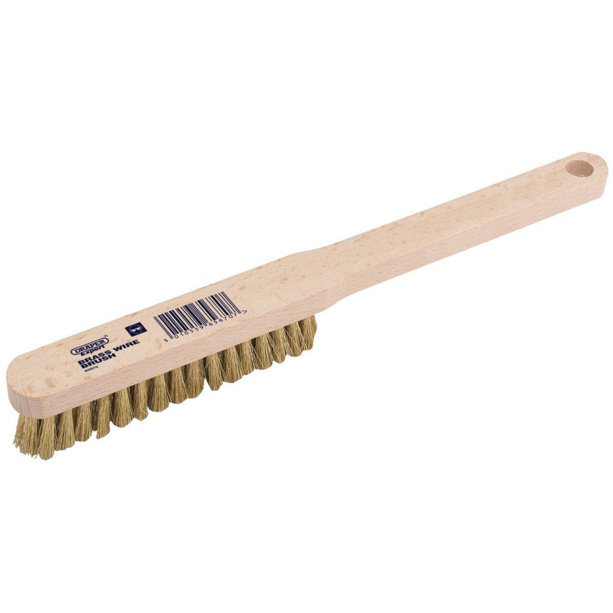 Draper Expert Brass Fill Wire Hand Brush, 225mm 65670