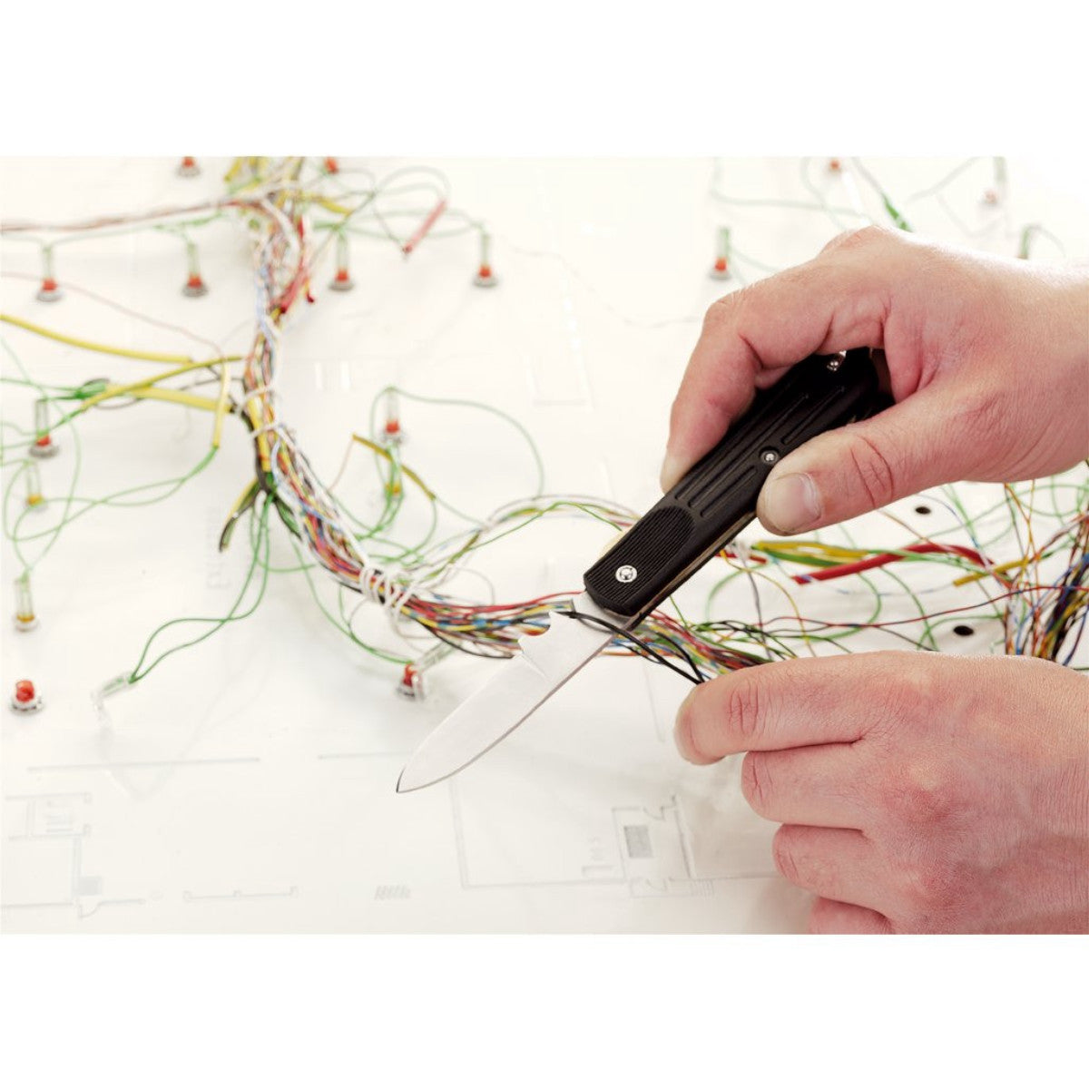 Draper Expert Wire Stripping Electricians Pocket Knife 66257