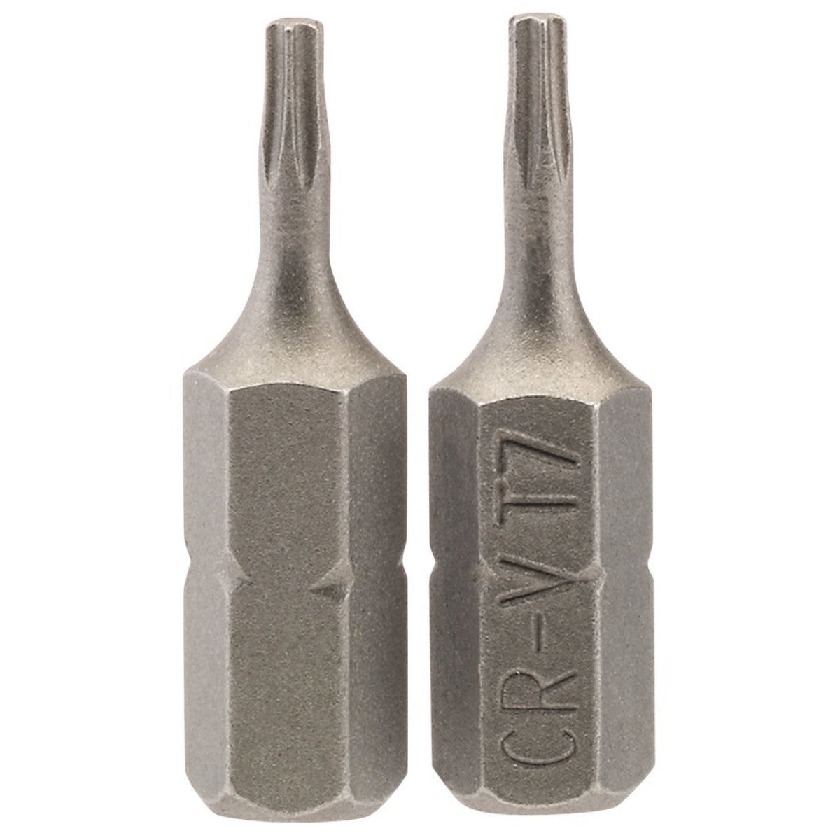 Draper TX-STAR Insert Bit, 1/4" Hex, 25mm Long, T7 (Pack of 2) 66421