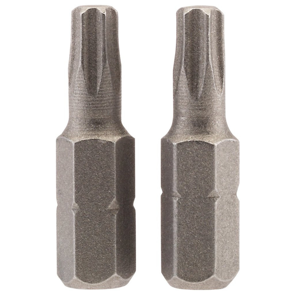 Draper TX-STAR Insert Bit, 1/4" Hex, 25mm Long, T25 (Pack of 2) 66431