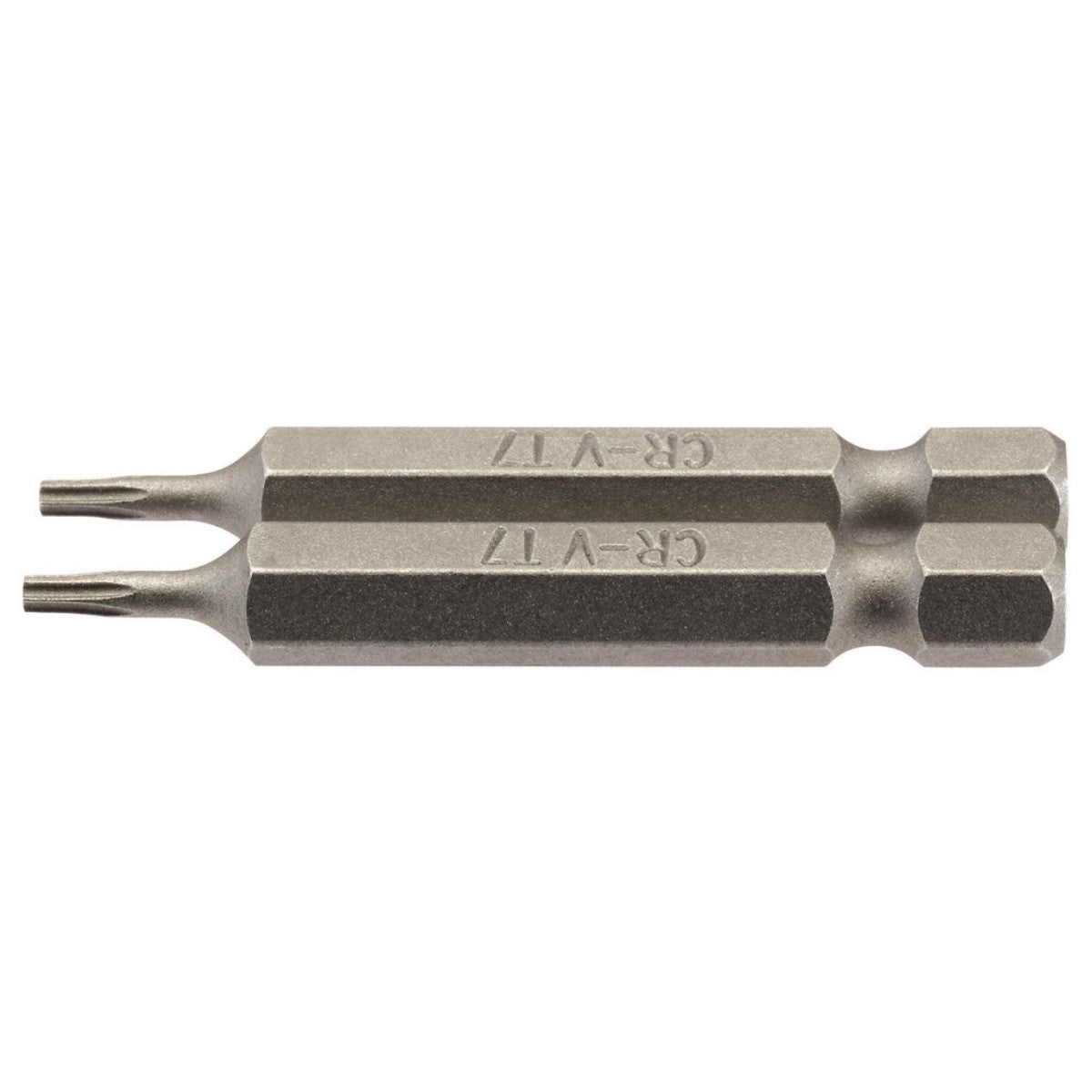 Draper TX-STAR Insert Bit, 1/4" Hex, 50mm Long, T7 (Pack of 2) 66483