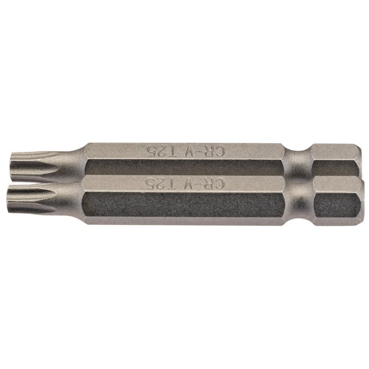 Draper TX-STAR Insert Bit, 1/4" Hex, 50mm Long, T25 (Pack of 2) 66489