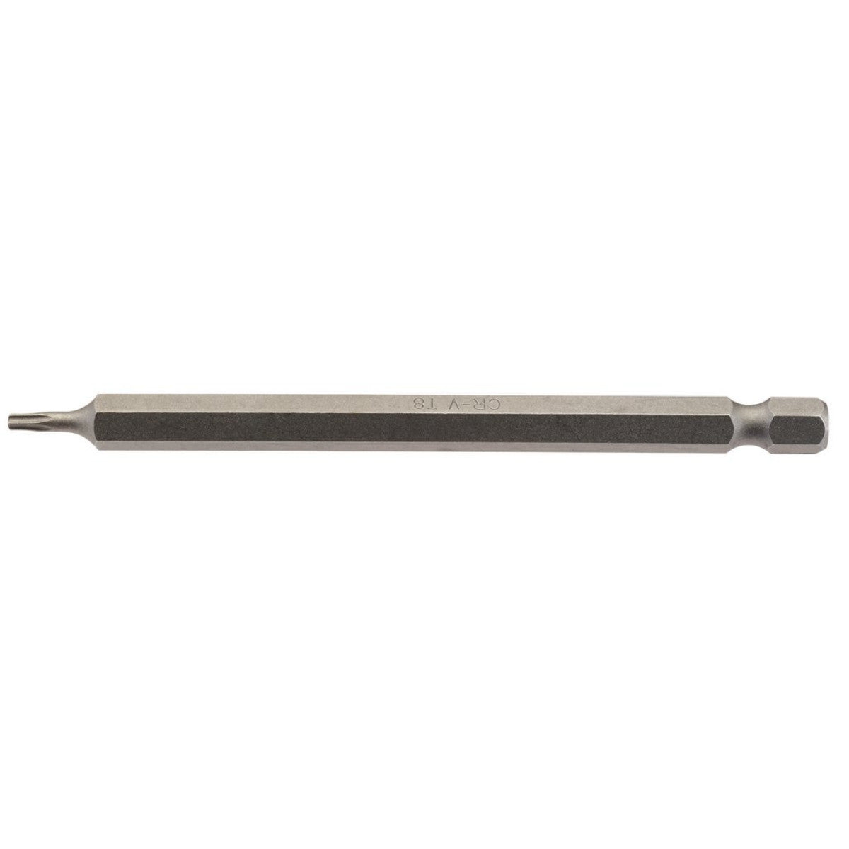 Draper TX-STAR Insert Bit, 1/4" Hex, 100mm Long, T8 (Pack of 1) 66907