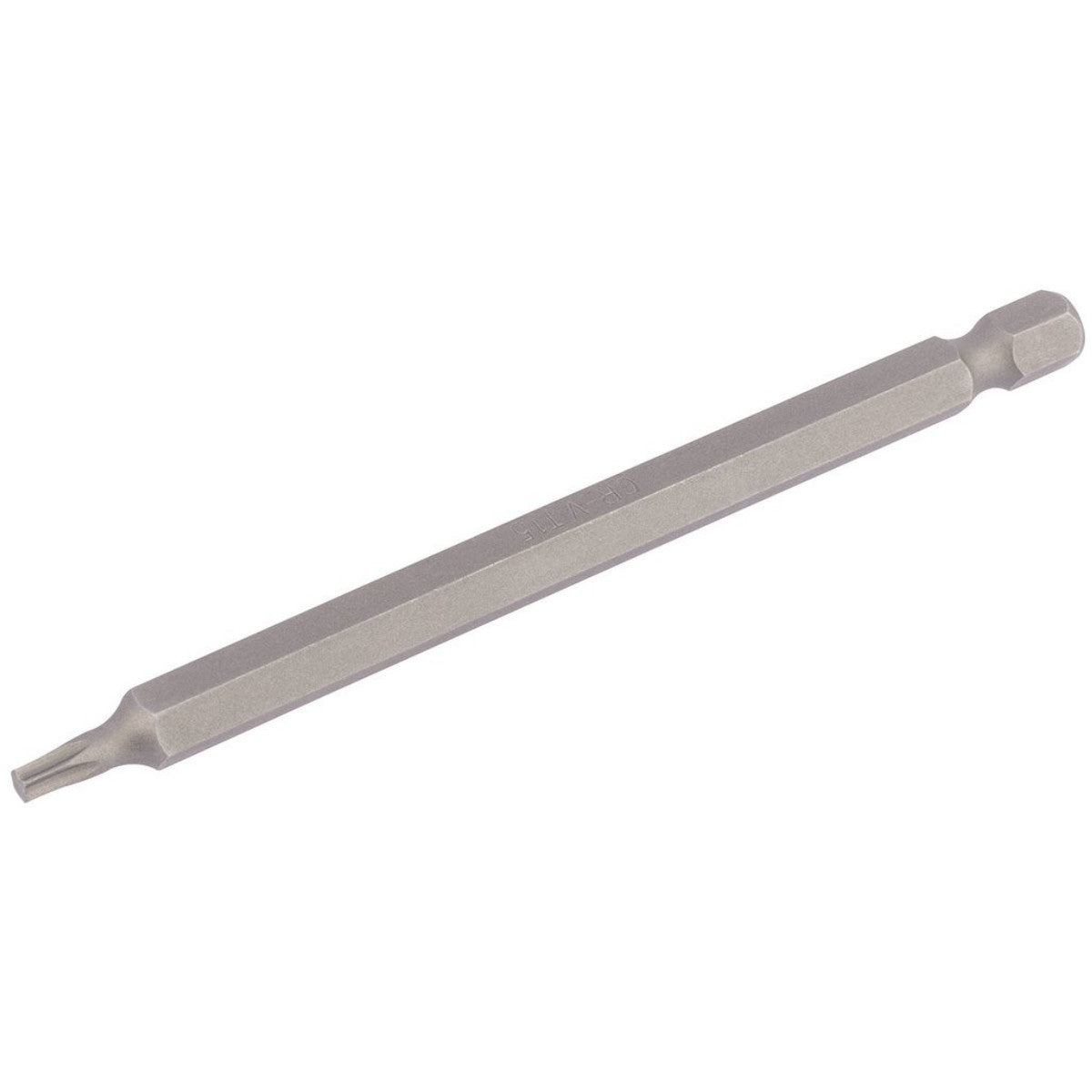 Draper TX-STAR Insert Bit, 1/4" Hex, 100mm Long, T15 (Pack of 1) 66913